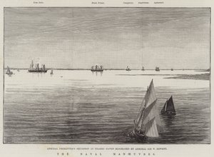 De Marine Manoeuvres door Warry